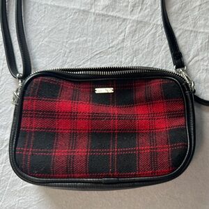 Charlie Paige Red and Black Crossbody Bag